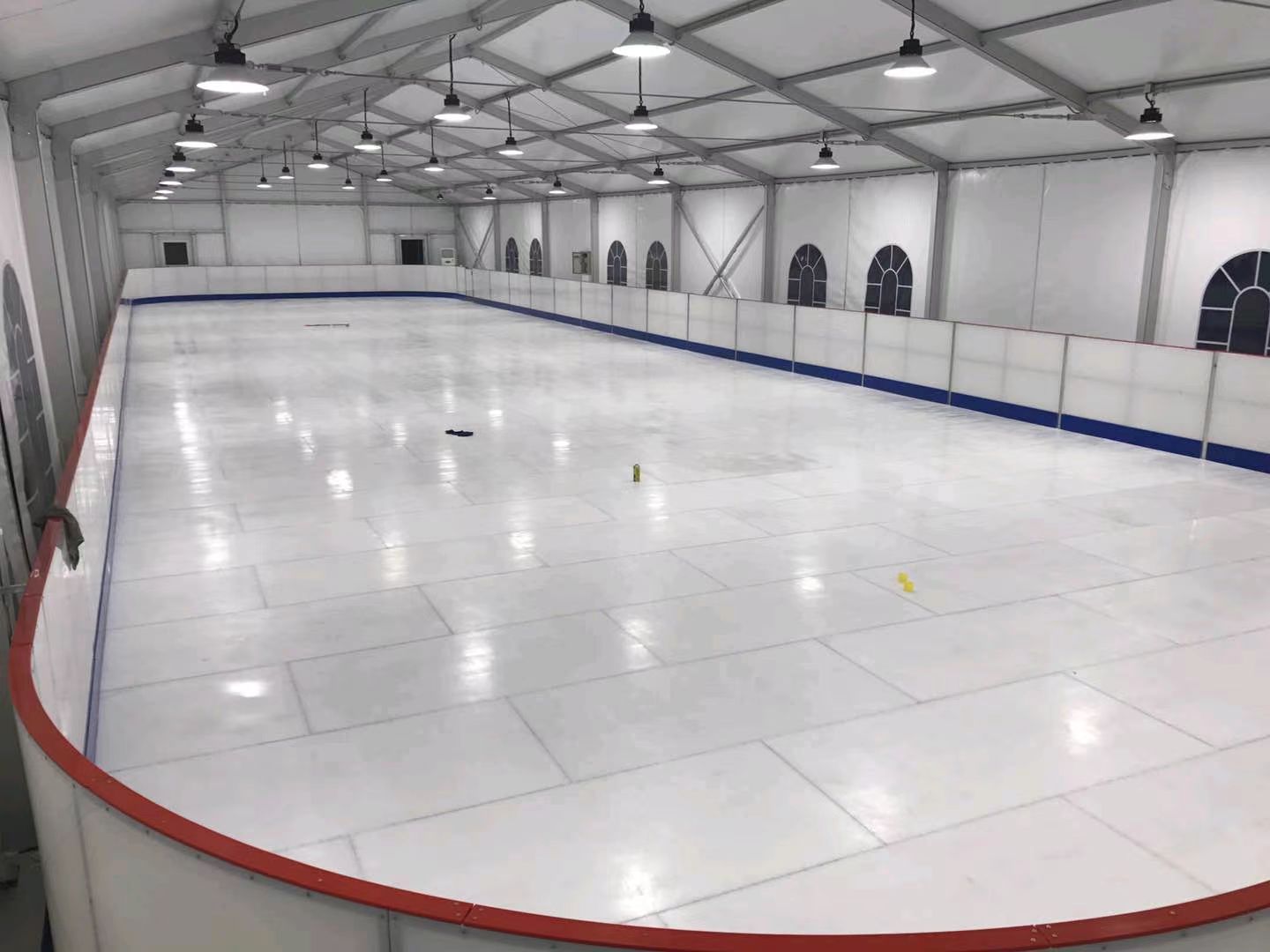 Ice rink barriers
