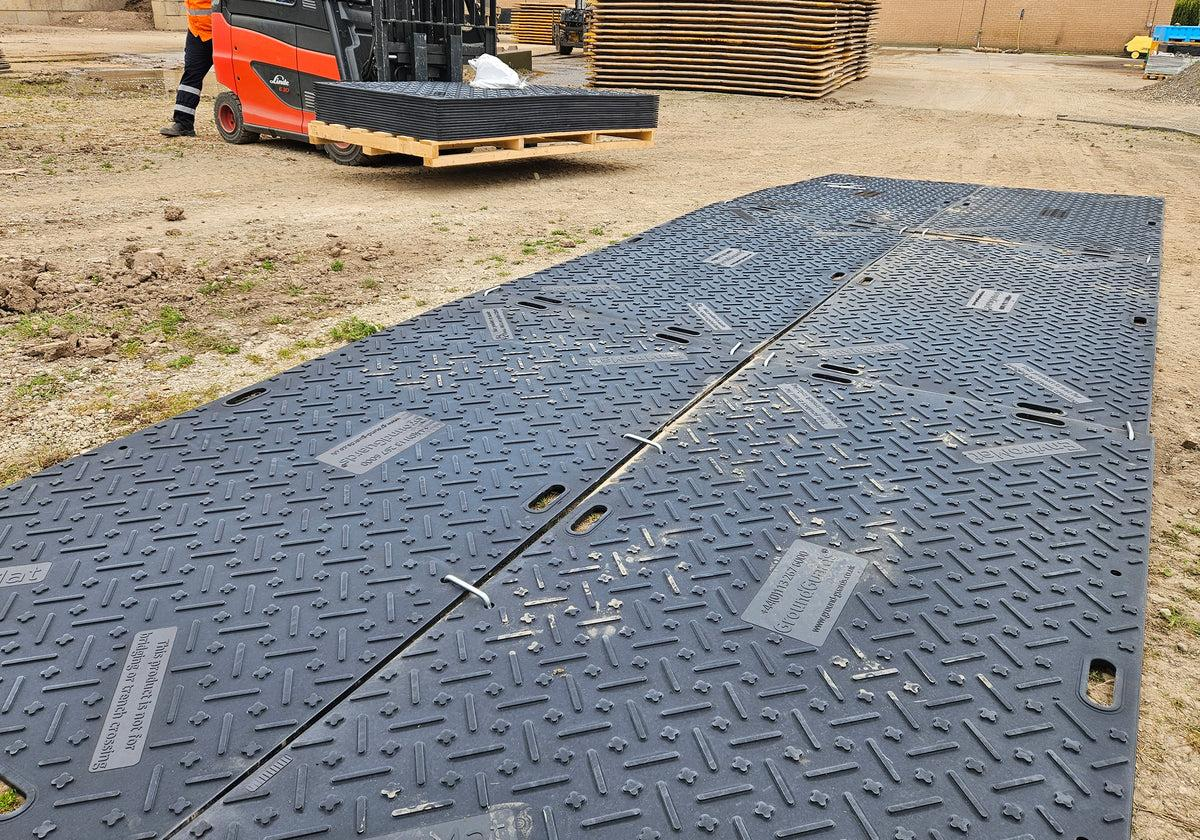 Reusable Polymer Road Mats for Greater Project Value